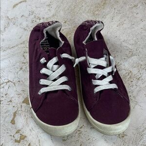 Canvas Sneakers with White Laces